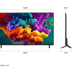 LG QNED AI TV QNED87 55" 55QNED87BSA Black