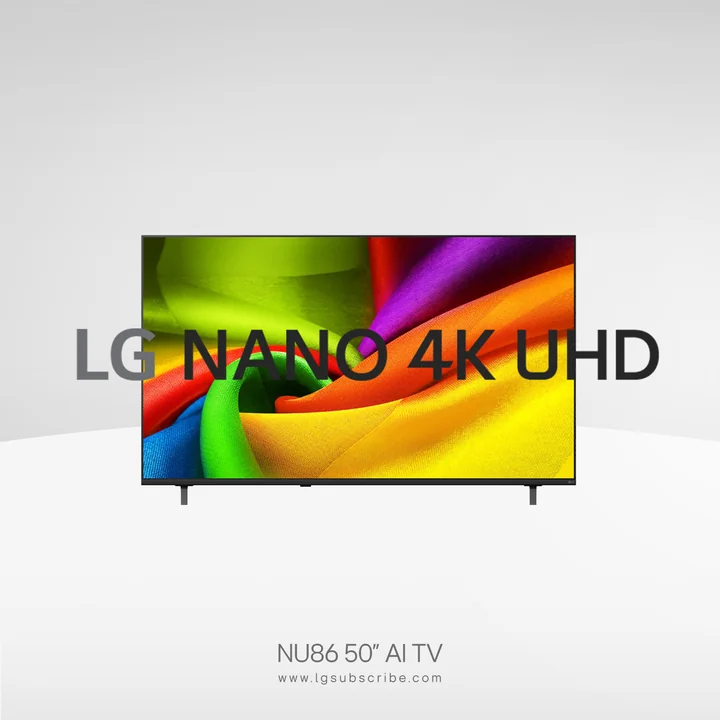 LG NANO 4K UHD AI TV 50NU865BPSA
